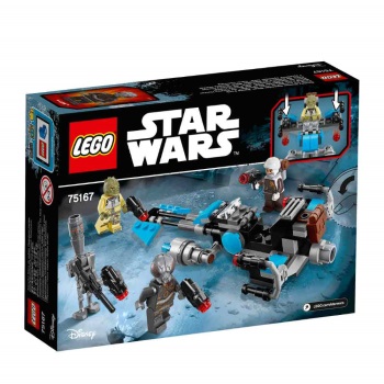 Lego set Star Wars bounty hunter speeder bike battle pack LE75167-4